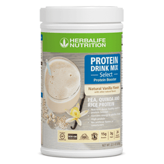 Herbalife Protein Drink Mix Select Natural Vanilla flavor